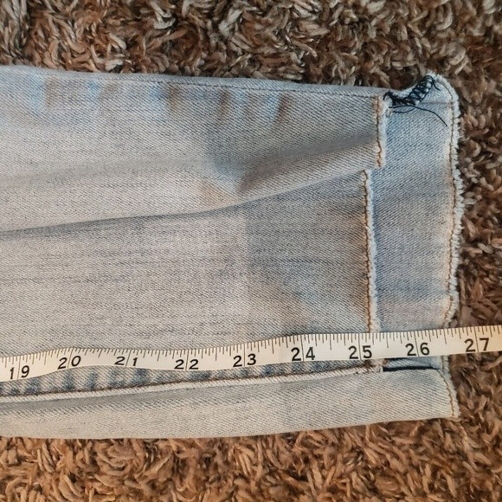 Kut From The Cloth Straight Leg Light Wash Jeans Size 6 - Picture 6 of 8